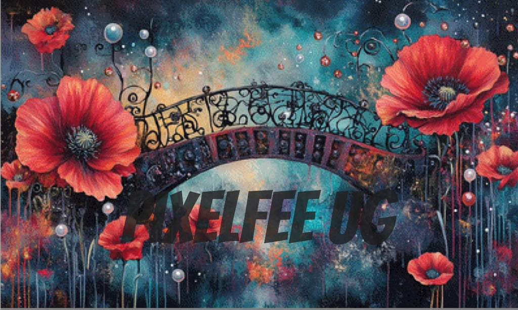Pixelfee Diamond Painting Poppy von Kreativköter
