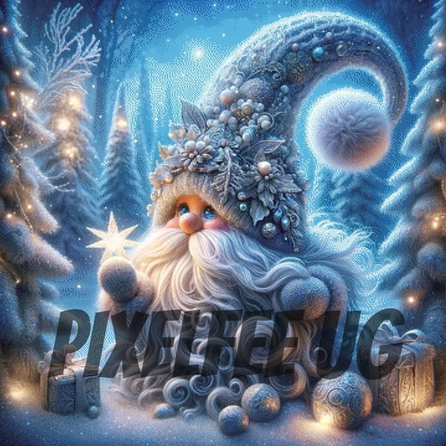 Pixelfee Diamond Painting Winter is coming von Sandrietta_ai