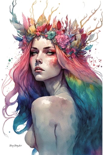 Pixelfee Diamond Painting Fee#1 von Beep Boop Art