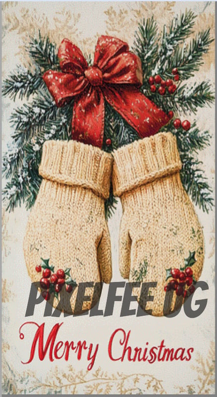 Pixelfee Diamond Painting vintage pair of hanging Glows von Kreativköter