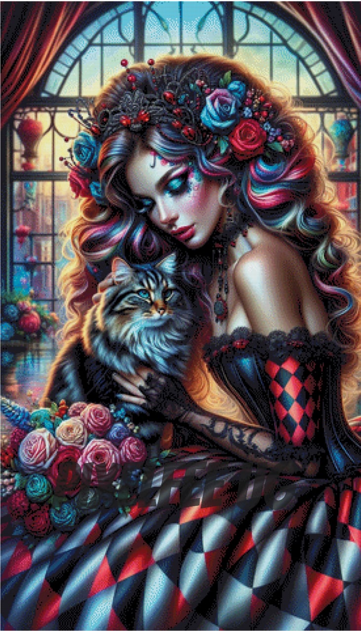 Pixelfee Diamond Painting Karina von Tante Tati