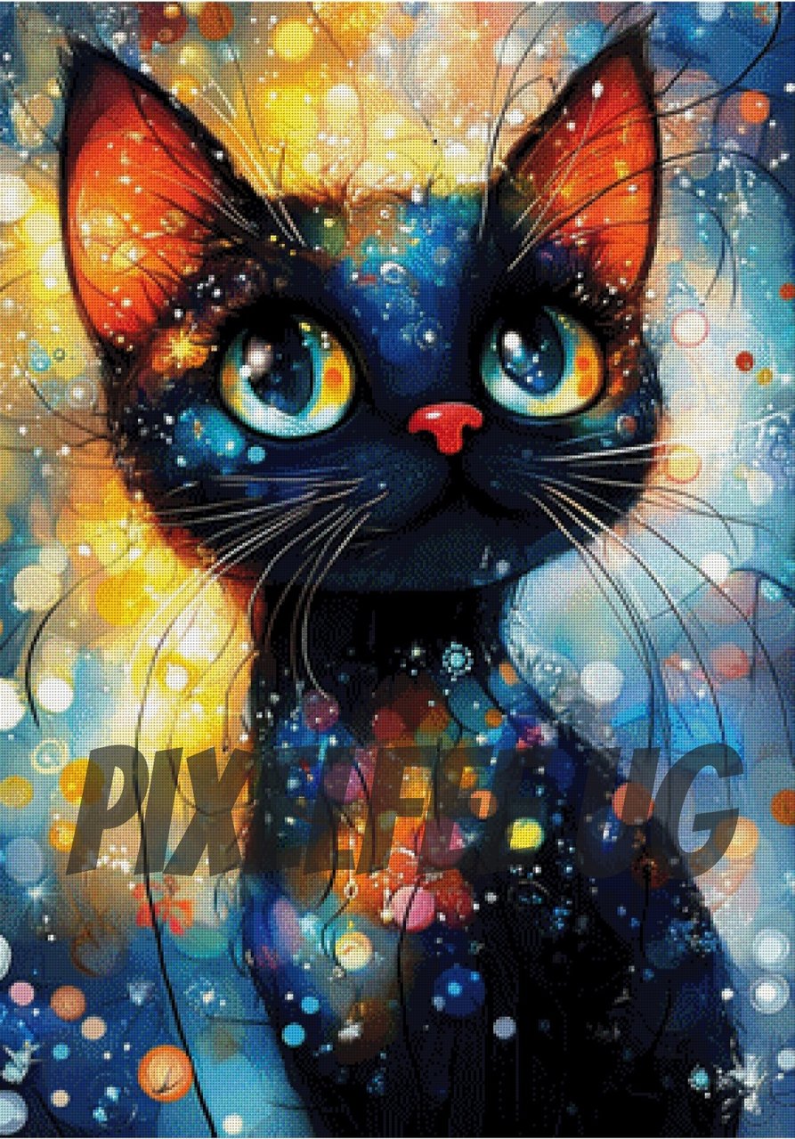 Pixelfee Diamond Painting Starlit Gaze von nadaya_illustration_jp