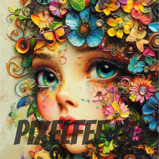 Pixelfee Diamond Painting Malu von Kreativköter