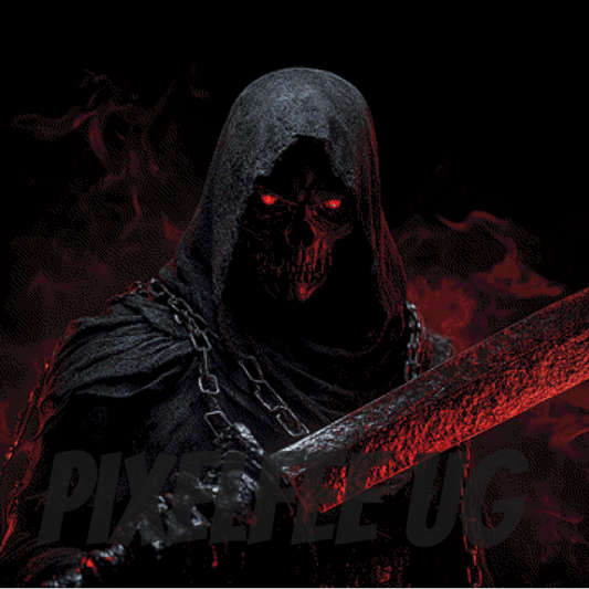 Pixelfee Diamond Painting Dark Reaper von Kreativköter