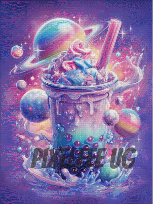 Pixelfee Diamond Painting Cosmic Pearsls von Bex Ai