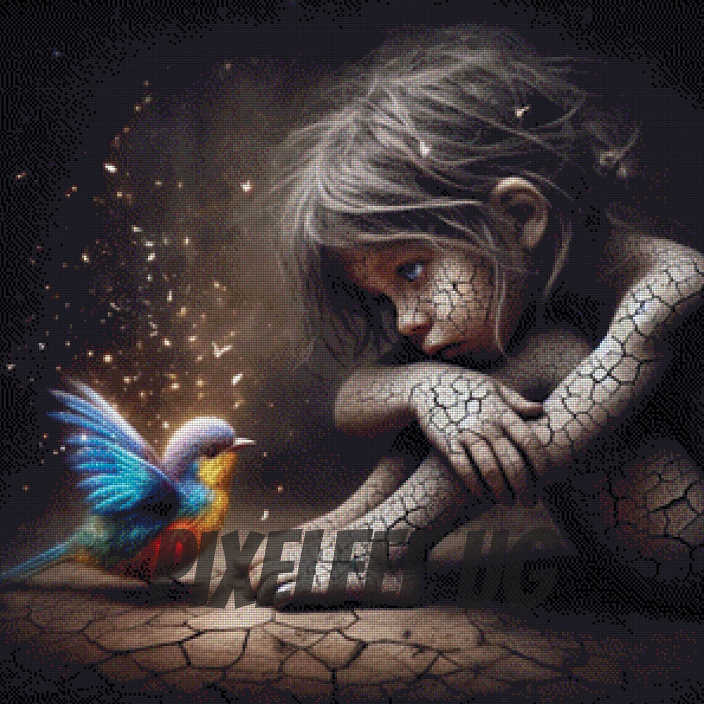 Pixelfee Diamond Painting Espoir von Pears
