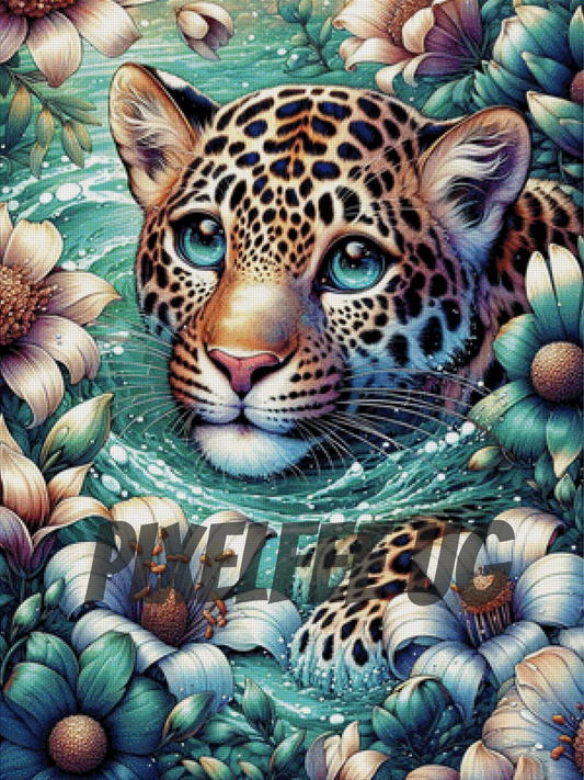 Pixelfee Diamond Painting Eine Schöne Abkühlung von Tante Tati