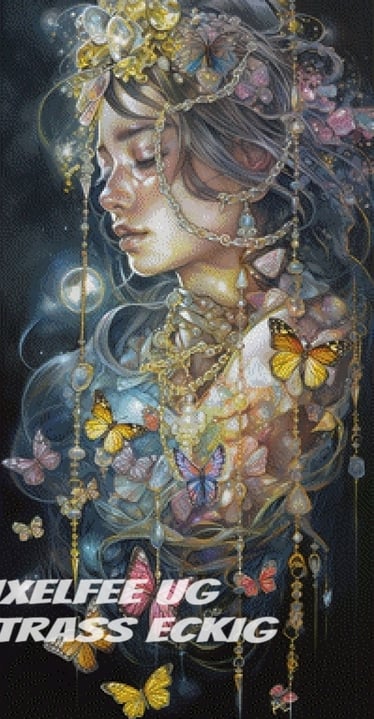Pixelfee Diamond Painting Dreamy von Sandrietta_ai