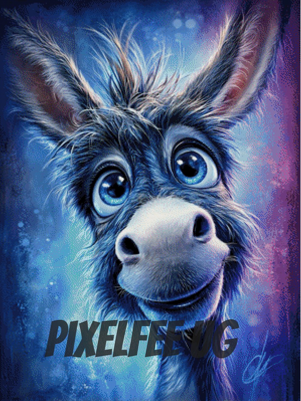 Pixelfee Diamond Painting Paulchen von CaroFelicia
