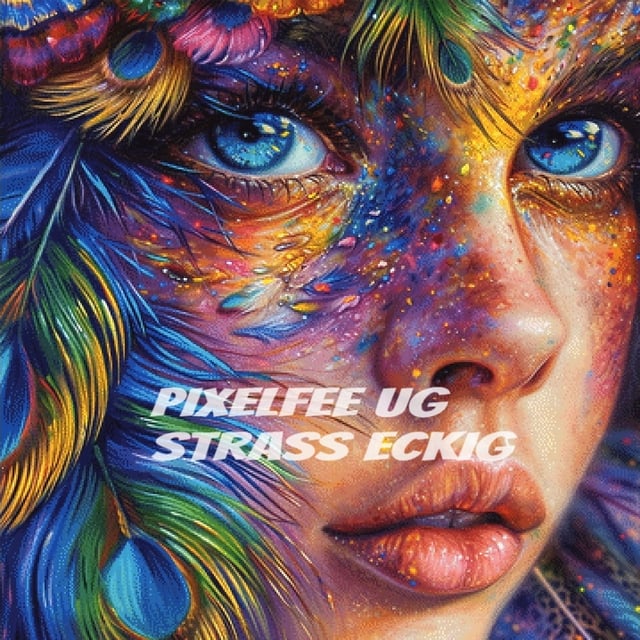 Pixelfee Diamond Painting Peacock Girl#5 von Sandrietta_ai