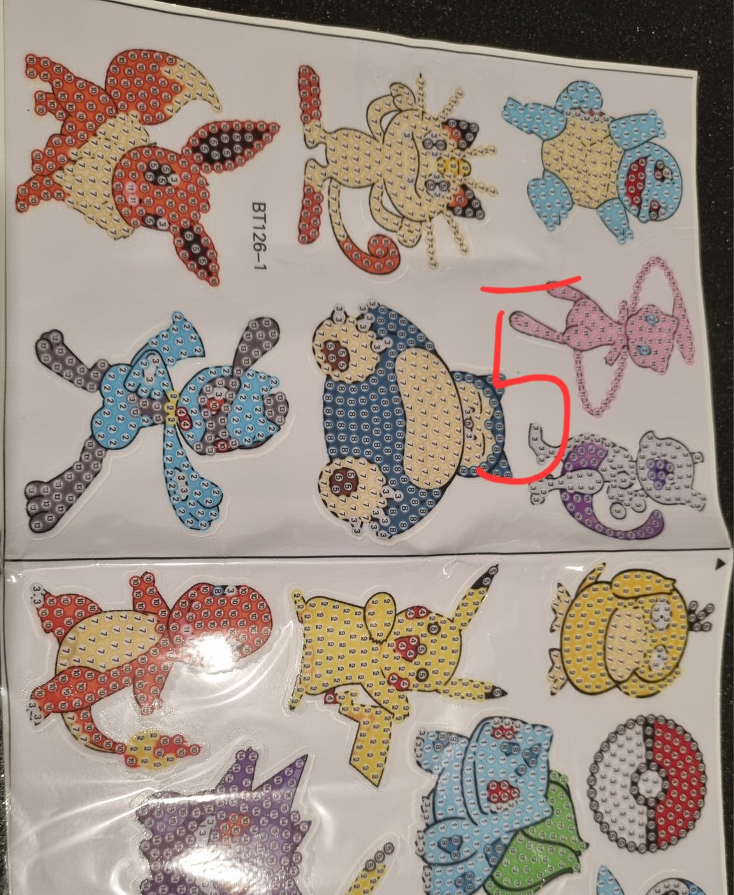 Sonderverkauf: Taschenmonster Aufkleber Sets